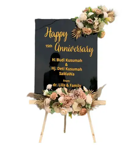 Papan Bunga Akrilik bandungan